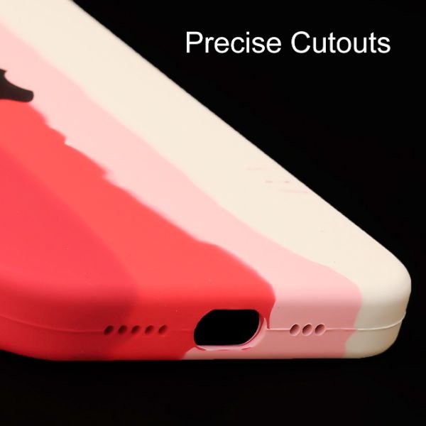 Cozy Rainbow Silicone Case for Apple iphone 11 Pro Max - The Hatke