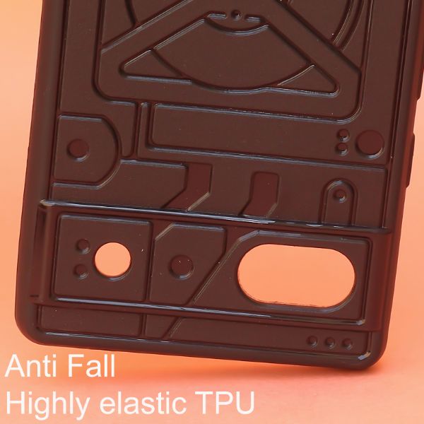 Cyber Engraved silicon Case for Google Pixel 6A - The Hatke