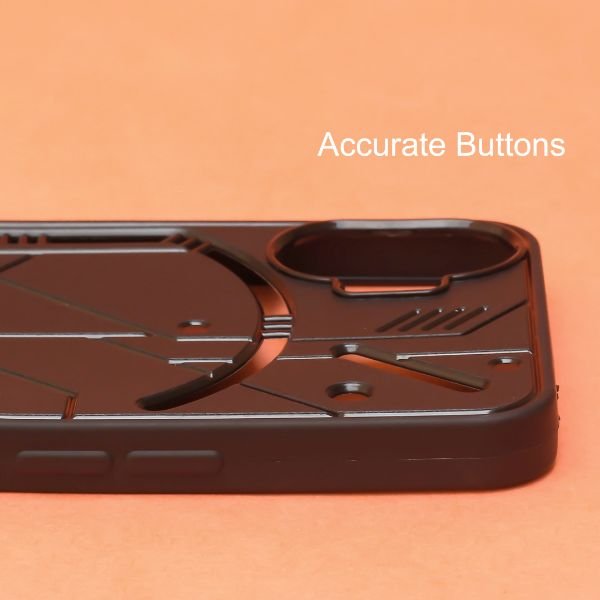 Cyber Engraved silicon Case for Nothing Phone 1 - The Hatke
