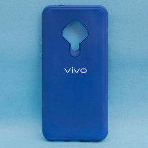 Dark Blue Silicone Case for Vivo S1 Pro