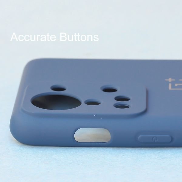 Dark Blue Camera Original Silicone case for Oneplus Nord 2T - The Hatke