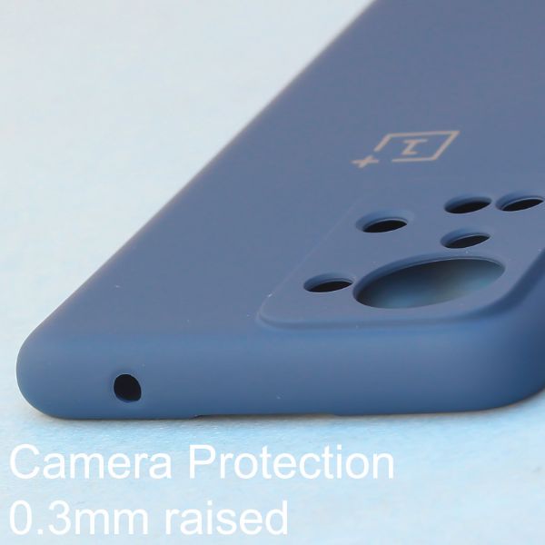 Dark Blue Camera Original Silicone case for Oneplus Nord 2T - The Hatke
