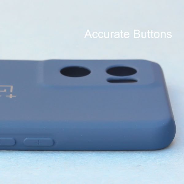 Dark Blue Camera Original Silicone case for Oneplus Nord CE 2 - The Hatke