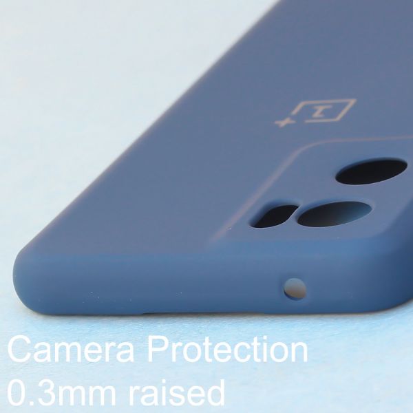 Dark Blue Camera Original Silicone case for Oneplus Nord CE 2 - The Hatke