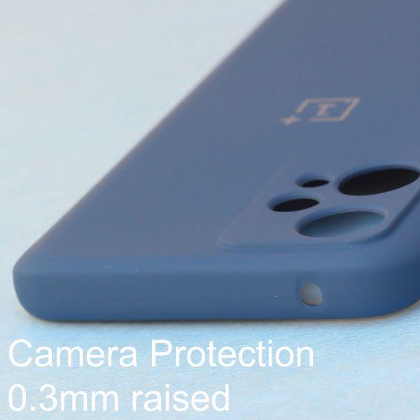 Dark Blue Camera Original Silicone case for Oneplus Nord CE 2 Lite - The Hatke