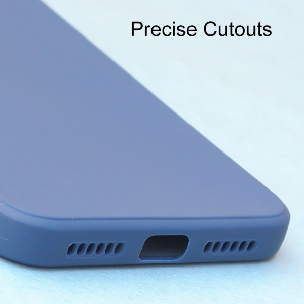 Dark Blue Candy Silicone Case for Oppo A71 - The Hatke