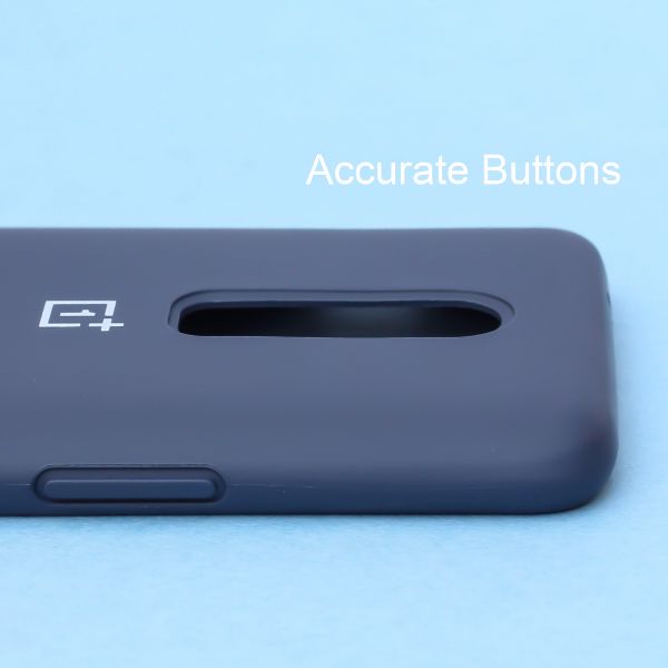 Dark Blue Original Silicone case for Oneplus 6 - The Hatke