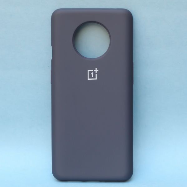 Dark Blue Original Silicone case for Oneplus 7T - The Hatke
