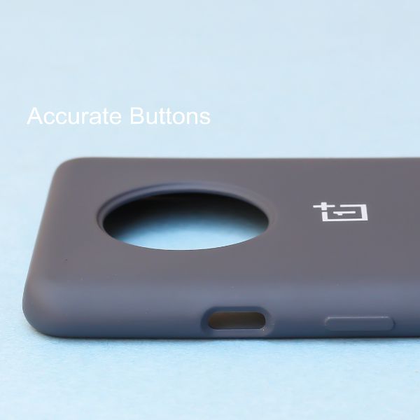 Dark Blue Original Silicone case for Oneplus 7T - The Hatke
