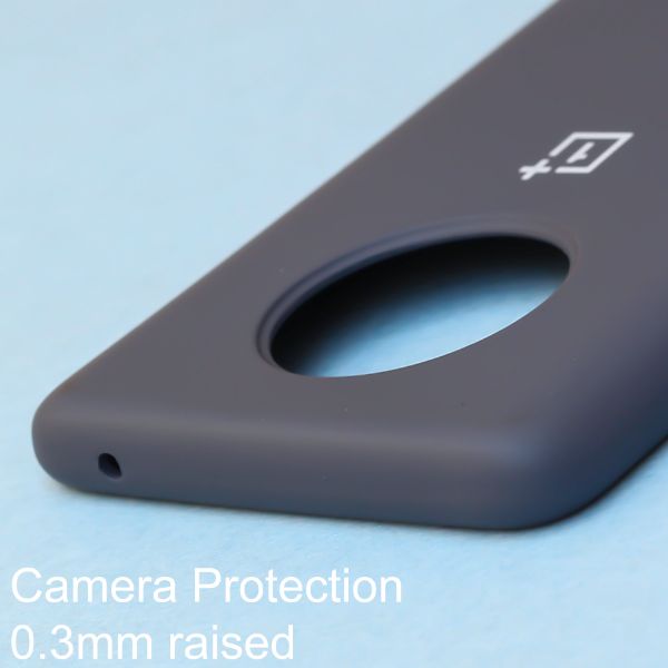 Dark Blue Original Silicone case for Oneplus 7T - The Hatke