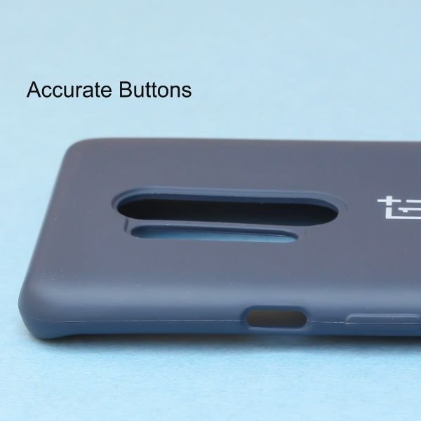 Dark Blue Original Silicone case for Oneplus 8 Pro - The Hatke