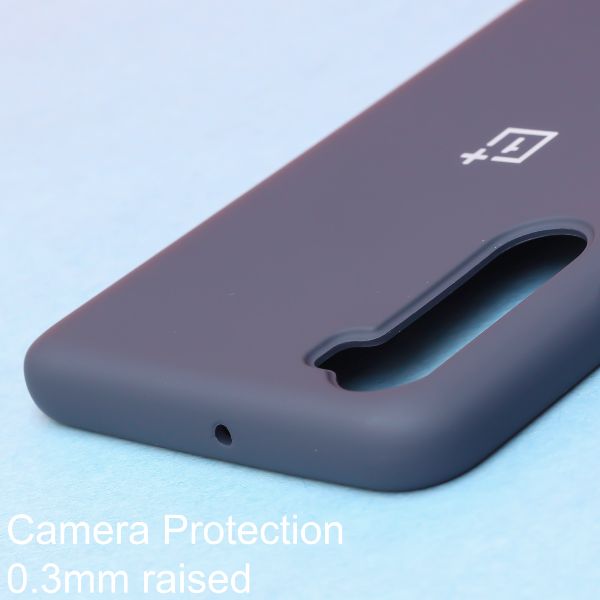 Dark Blue Original Silicone case for Oneplus Nord - The Hatke