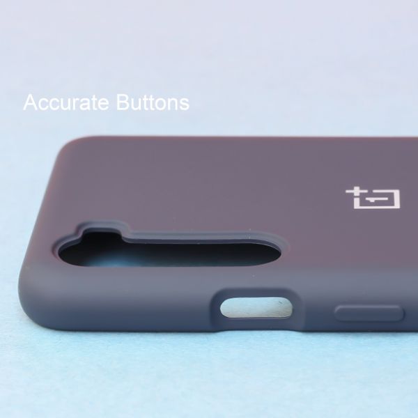 Dark Blue Original Silicone case for Oneplus Nord - The Hatke