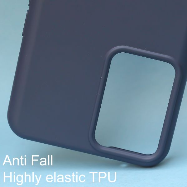 Dark Blue Original Silicone case for Oneplus Nord CE 2 - The Hatke