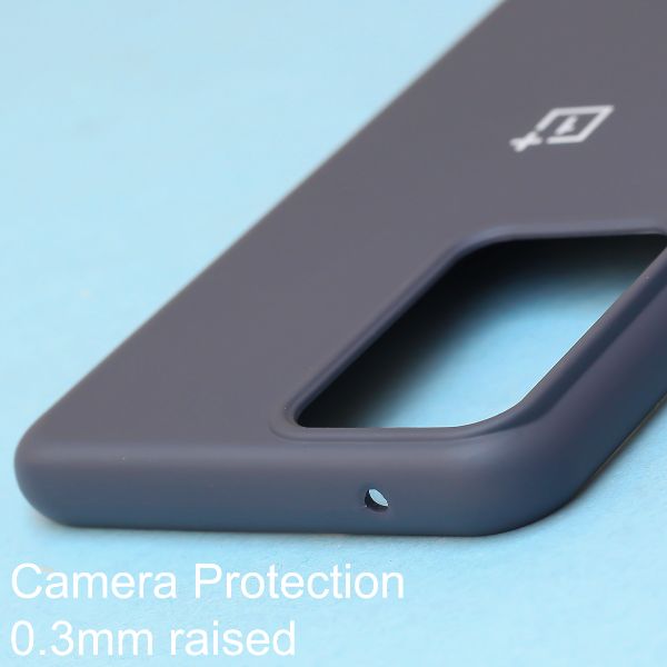 Dark Blue Original Silicone case for Oneplus Nord CE 2 - The Hatke