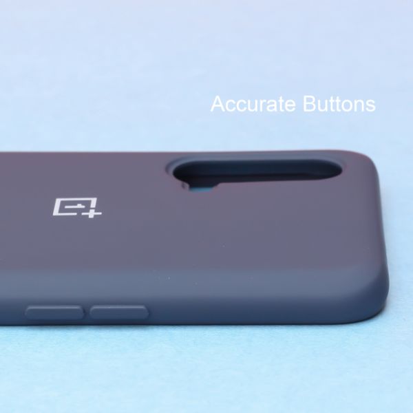 Dark Blue Original Silicone case for Oneplus Nord CE - The Hatke