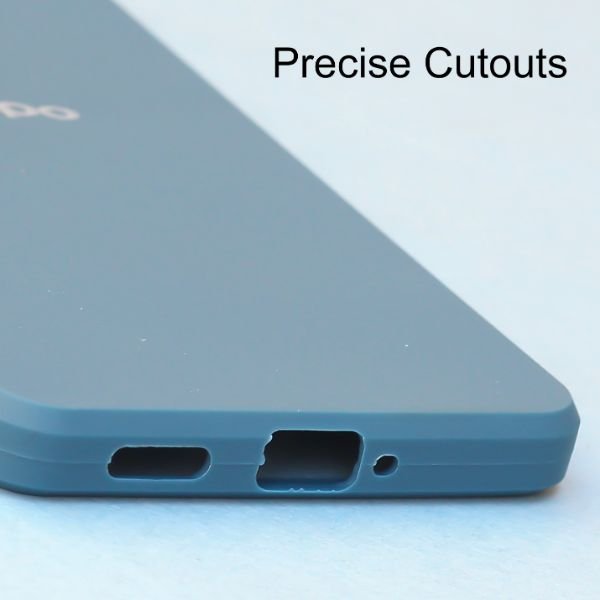 Dark Blue Spazy Silicone Case for Oppo Reno 8 Pro - The Hatke