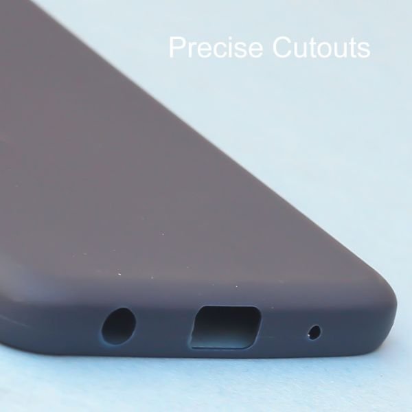 Dark Blue Spazy Silicone Case for Redmi A1 Plus - The Hatke