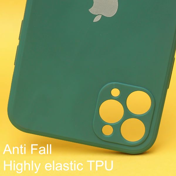 Dark Green Candy Silicone Case for Apple Iphone 11 Pro - The Hatke