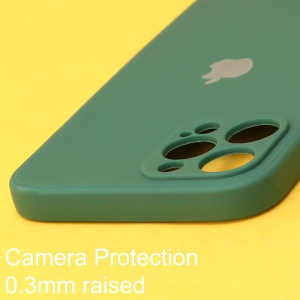Dark Green Candy Silicone Case for Apple Iphone 12 Pro Max - The Hatke