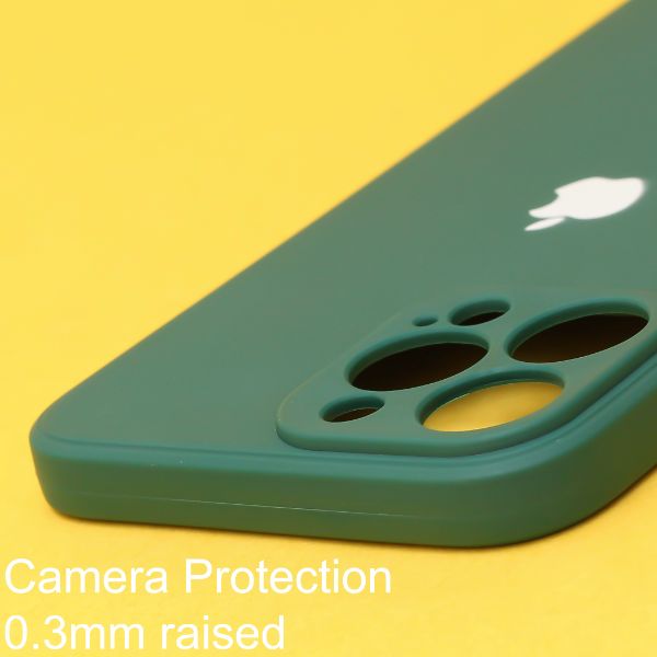 Dark Green Candy Silicone Case for Apple Iphone 13 Pro - The Hatke