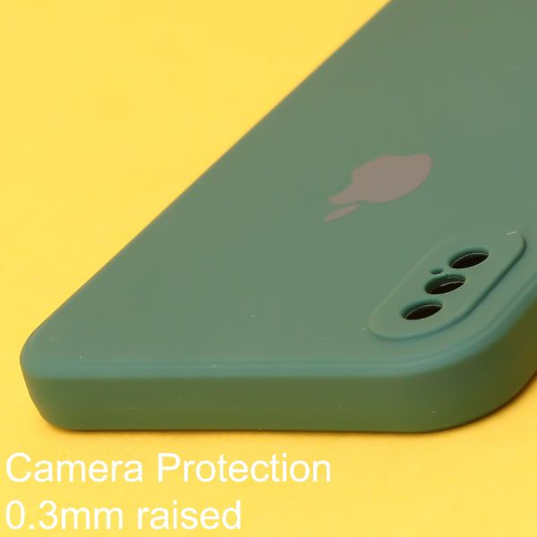 Dark Green Candy Silicone Case for Apple Iphone X/Xs - The Hatke