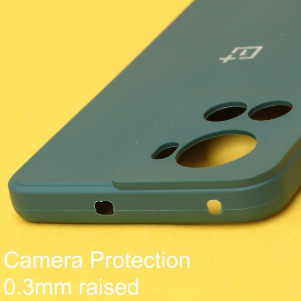 Dark Green Candy Silicone Case for Oneplus 10R - The Hatke