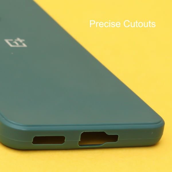 Dark Green Candy Silicone Case for Oneplus 10R - The Hatke