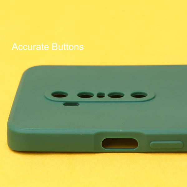 Dark Green Candy Silicone Case for Oneplus 7 Pro - The Hatke