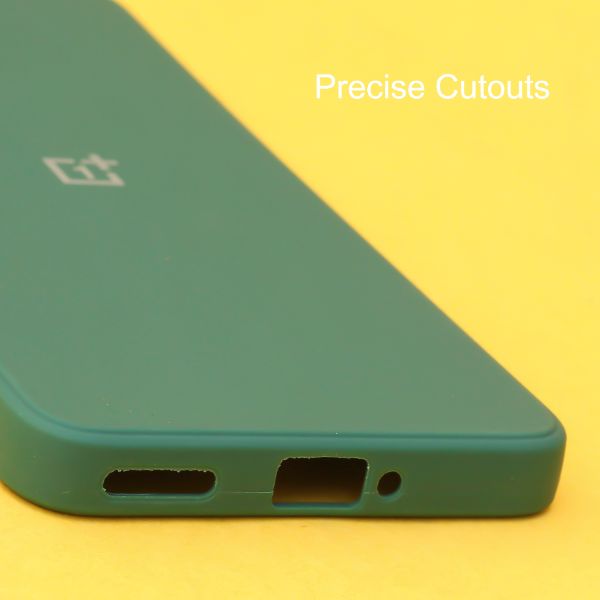 Dark Green Candy Silicone Case for Oneplus 9 - The Hatke