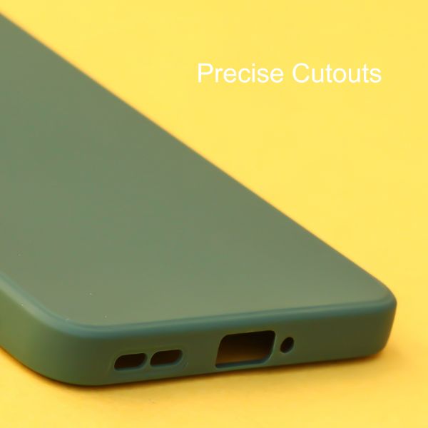 Dark Green Candy Silicone Case for Oneplus Nord 2 - The Hatke
