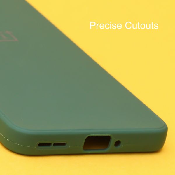 Dark Green Candy Silicone Case for Oneplus Nord - The Hatke