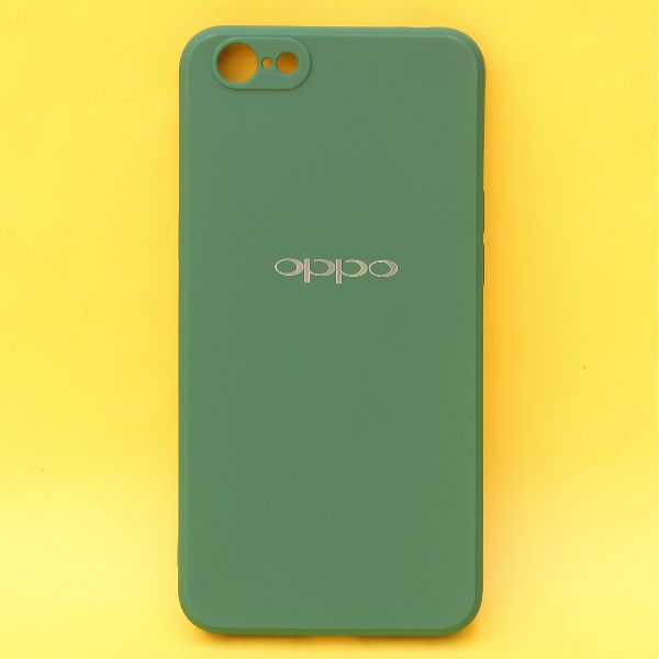 Dark Green candy Silicone Case for Oppo A71 - The Hatke