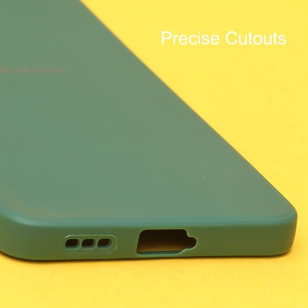 Dark Green Candy Silicone Case for Oppo Reno 6 5g - The Hatke