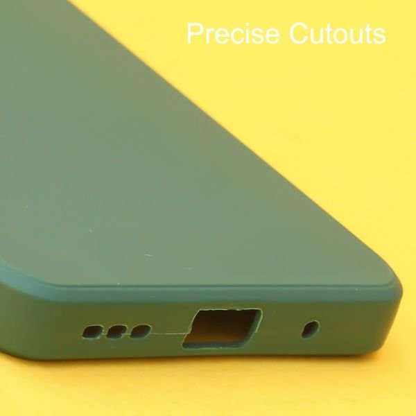 Dark Green Candy Silicone Case for Poco M3 pro - The Hatke