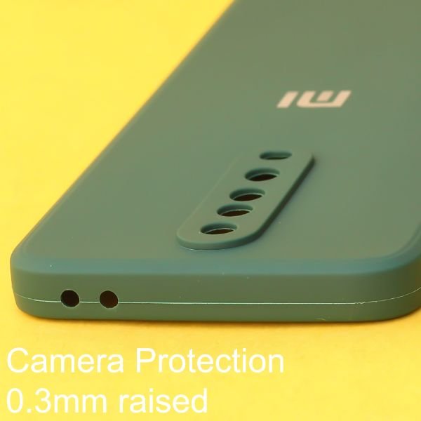 Dark Green Candy Silicone Case for Poco X2 - The Hatke
