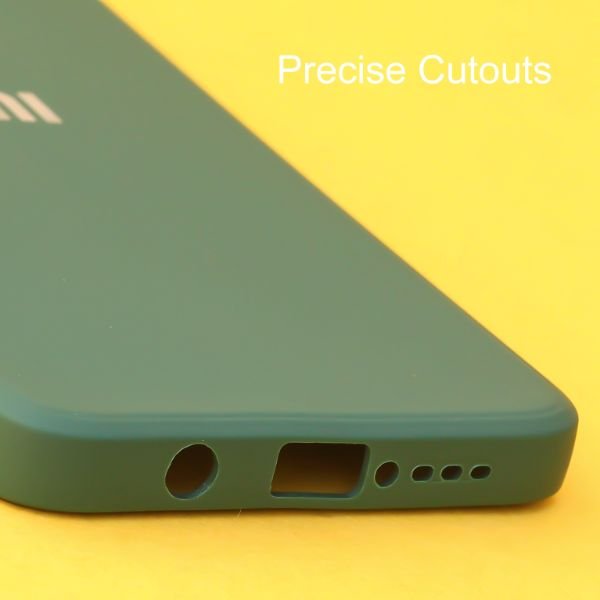 Dark Green Candy Silicone Case for Poco X2 - The Hatke