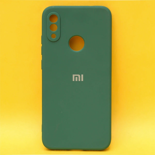 Dark Green Candy Silicone Case for Redmi Note 7 - The Hatke