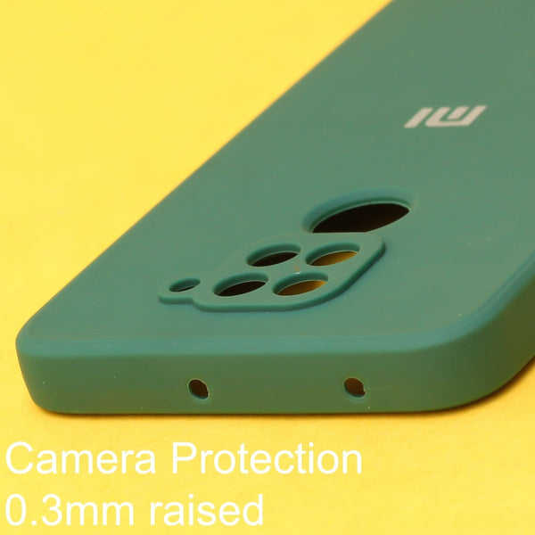 Dark Green Candy Silicone Case for Redmi Note 9 - The Hatke
