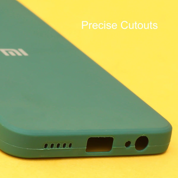 Dark Green Candy Silicone Case for Redmi Note 9 - The Hatke