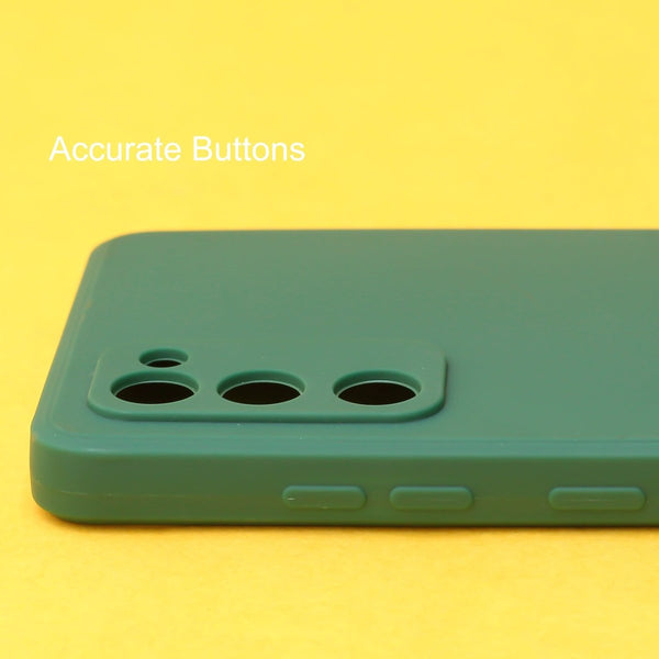 Dark Green Candy Silicone Case for Samsung S21 FE - The Hatke