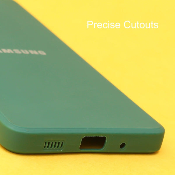 Dark Green Candy Silicone Case for Samsung S21 FE - The Hatke