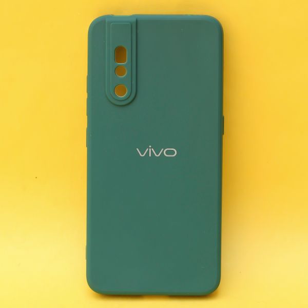 Dark Green Candy Silicone Case for Vivo V15 Pro - The Hatke