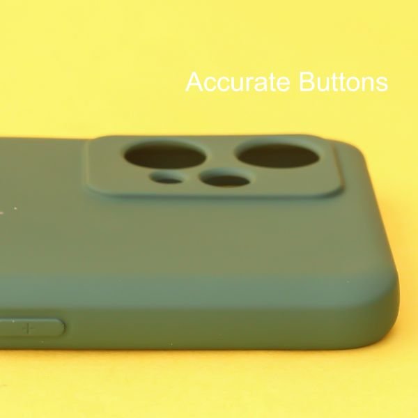 Dark Green Original Camera Silicone case for Oneplus Nord CE 2 LITE - The Hatke