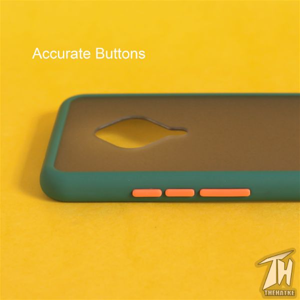 Dark Green Smoke case for Vivo S1 pro - The Hatke