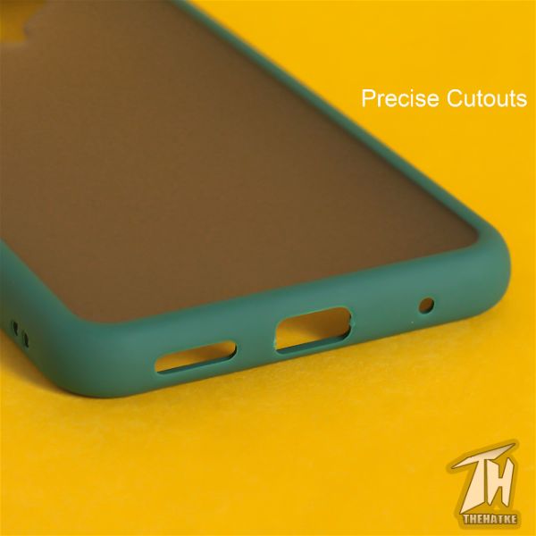 Dark Green Smoke case for Vivo S1 pro - The Hatke
