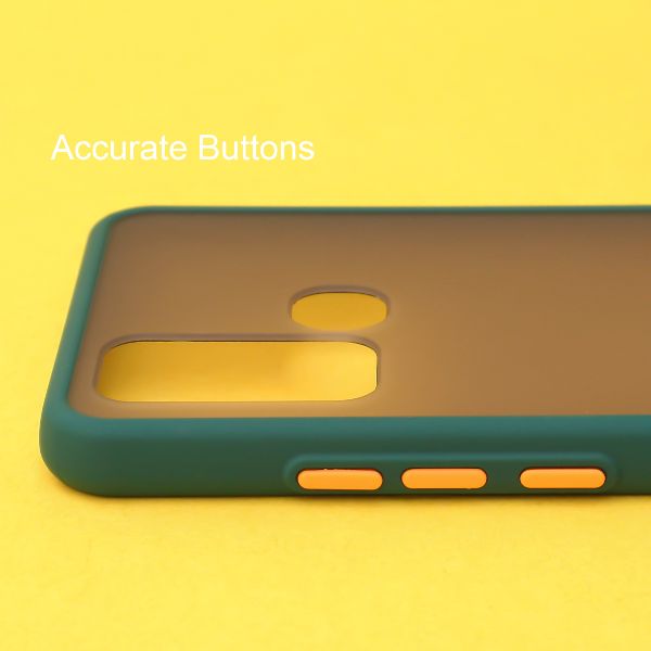 Dark Green Smoke case for Vivo Y50 - The Hatke