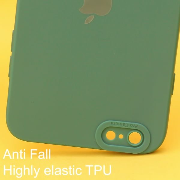 Dark Green Spazy Silicone Case for Apple Iphone 6 Plus/6s Plus - The Hatke