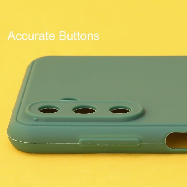 Dark Green Spazy Silicone Case for Samsung A13 5G - The Hatke