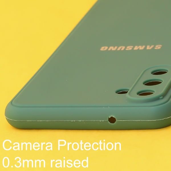 Dark Green Spazy Silicone Case for Samsung A13 5G - The Hatke